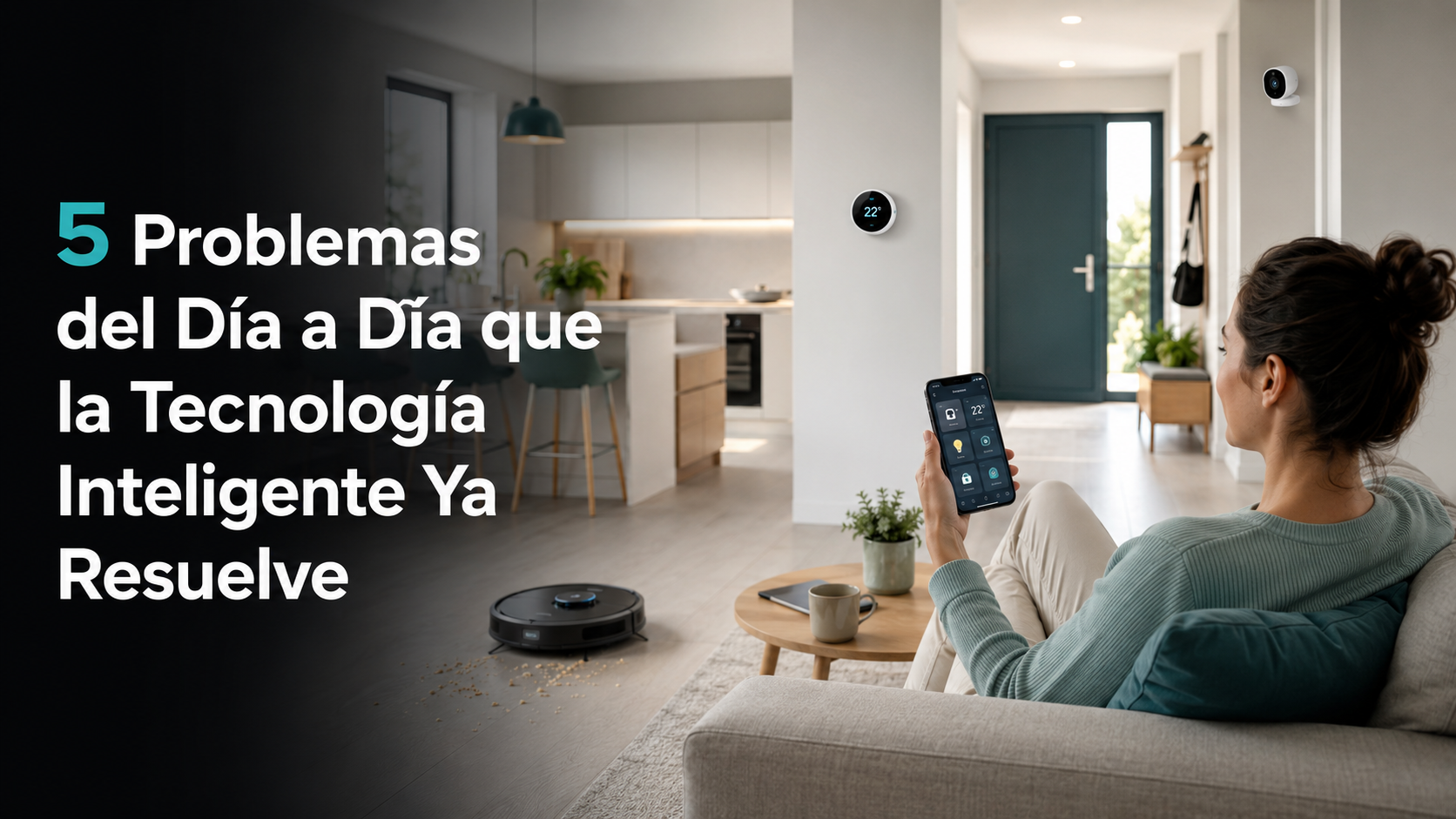 Tecnología inteligente NOERDEN resolviendo problemas cotidianos en casa