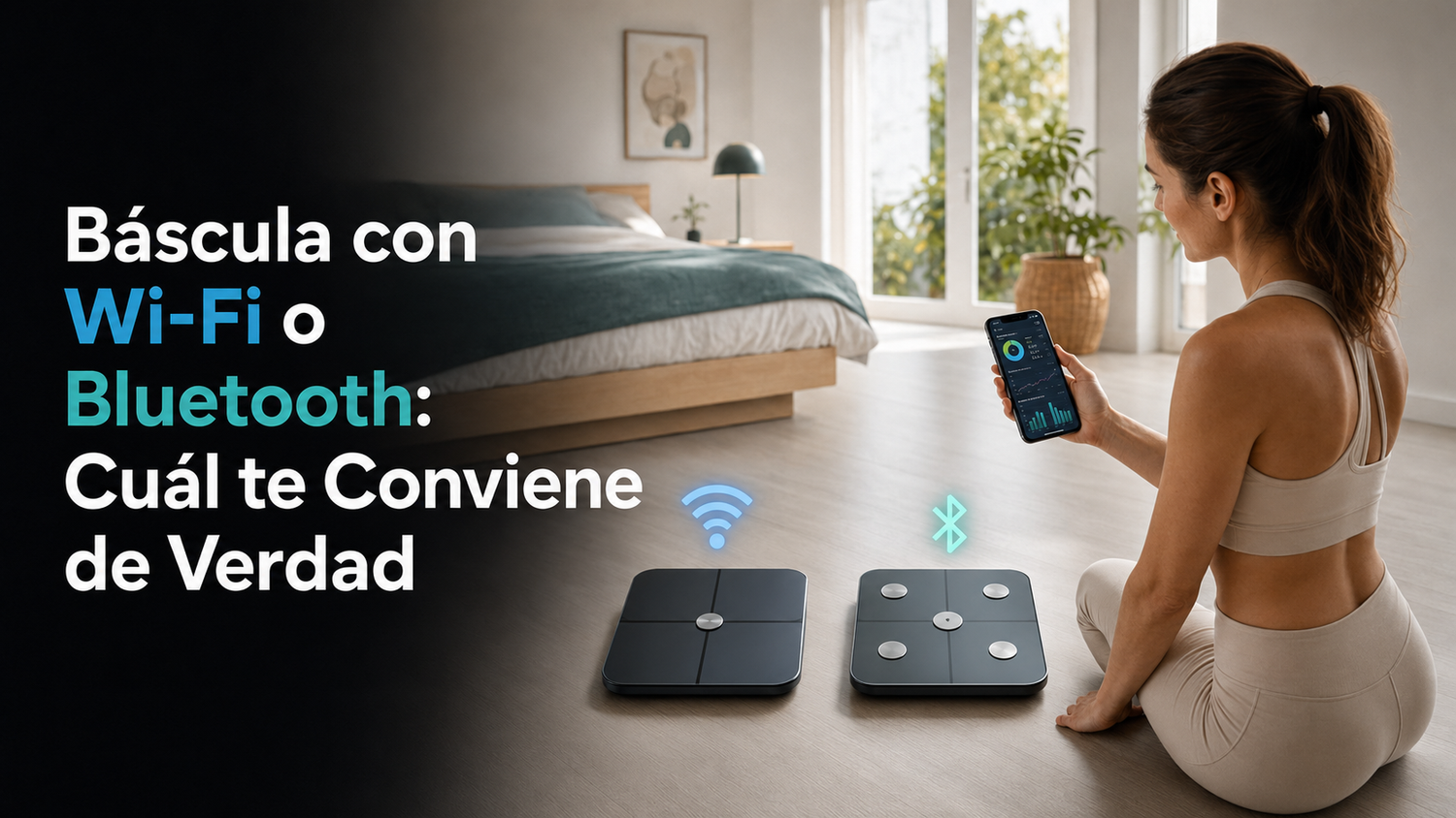 Báscula con Wi-Fi o Bluetooth: Cuál te Conviene de Verdad