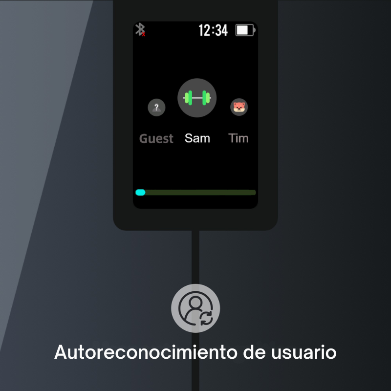 SENSORI+ Negro: Báscula Inteligente WiFi con Análisis Biométrico de 19 Métricas