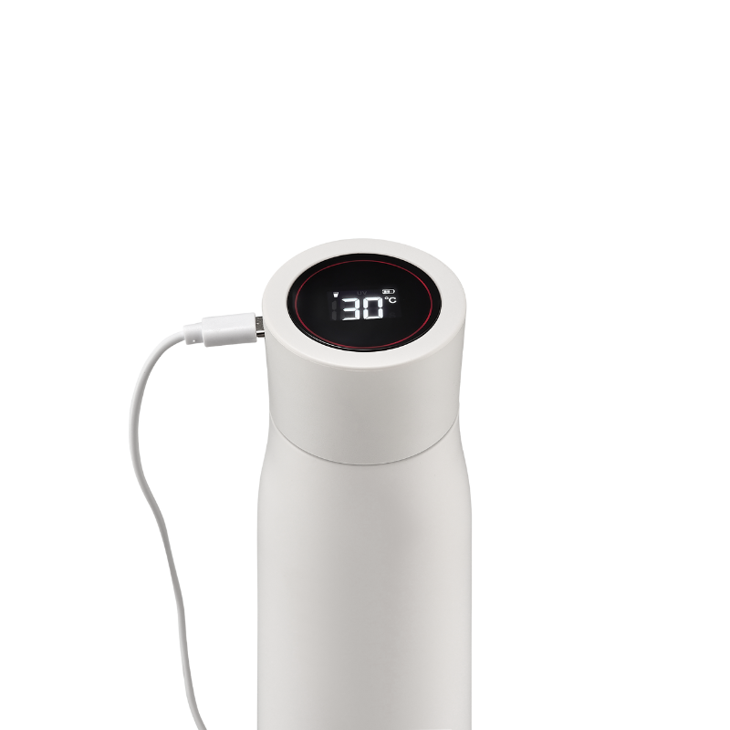 LIZ+ Blanco botella inteligente accesorios y cargador USB