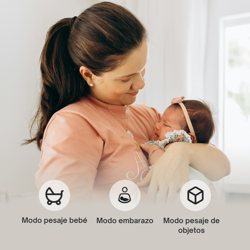 SENSORI+ Blanco: Báscula Inteligente WiFi con Análisis Biométrico de 19 Métricas