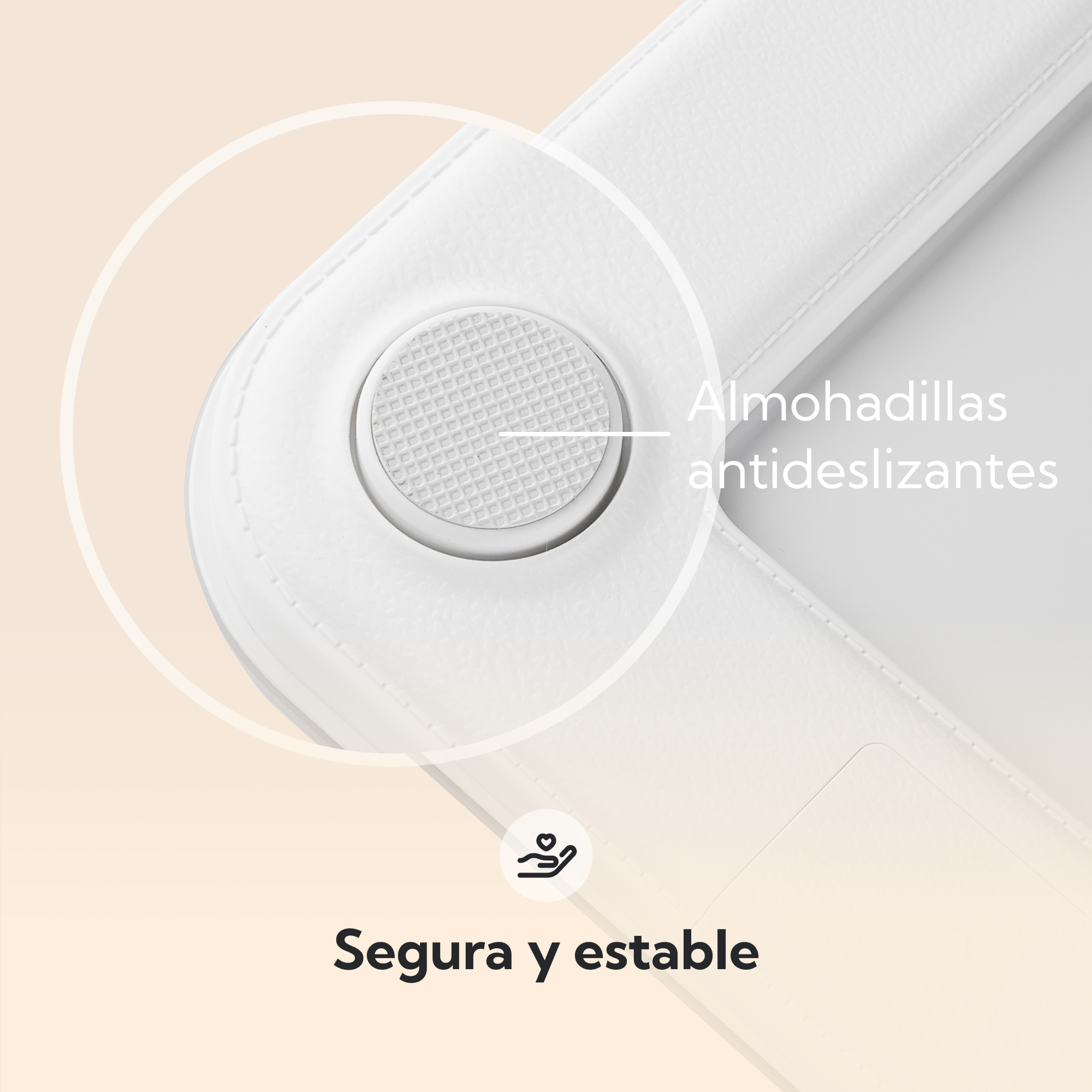 NOERDEN MINIMI+ Blanco | Báscula Inteligente con Bioimpedancia y 16 Métricas Corporales