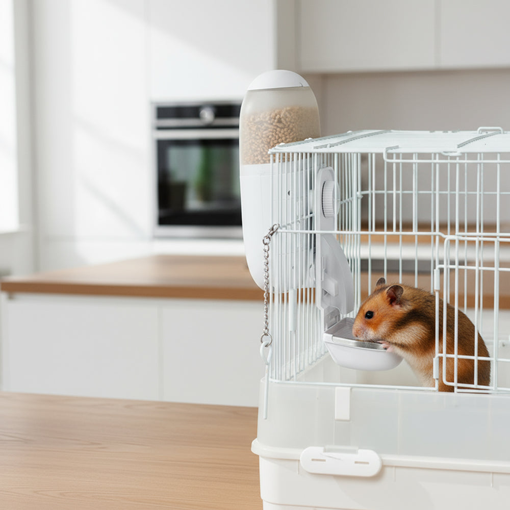 NOERDEN HOPPY | Alimentador Automático para Mascotas con Cámara HD WiFi y Audio Bidireccional