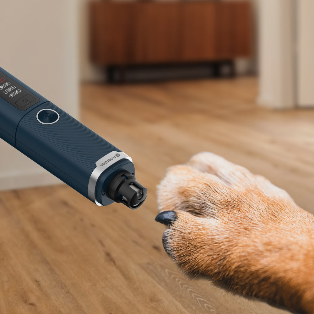 PAWMANI limador uñas mascotas sin ruido vista lateral