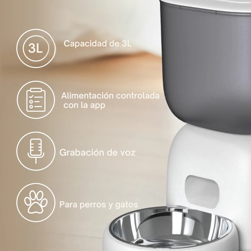 PETPLATE: Comedero Inteligente WiFi con Control por App